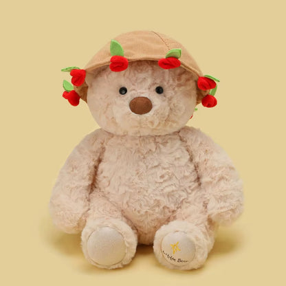 New Hot Sale Teddy Bear with Roses Plush Toy Soft Bear Stuffed Doll Romantic Gift for Lover Home Decor Girls Birthday Gift